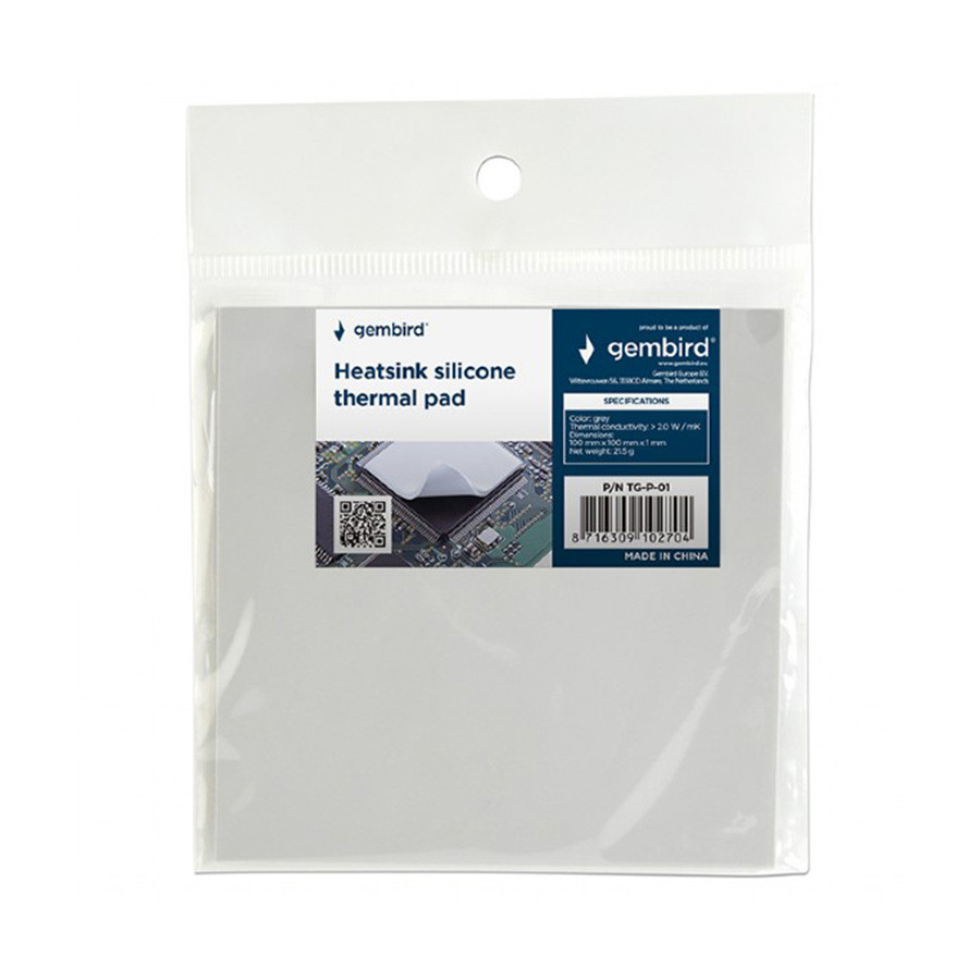 Termalna podloga 100x100x1mm GEMBIRD TG-P-01
