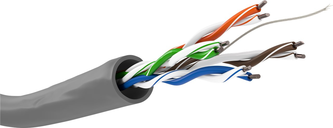 Mrežni kabal CAT5e U/UTP 1m siva