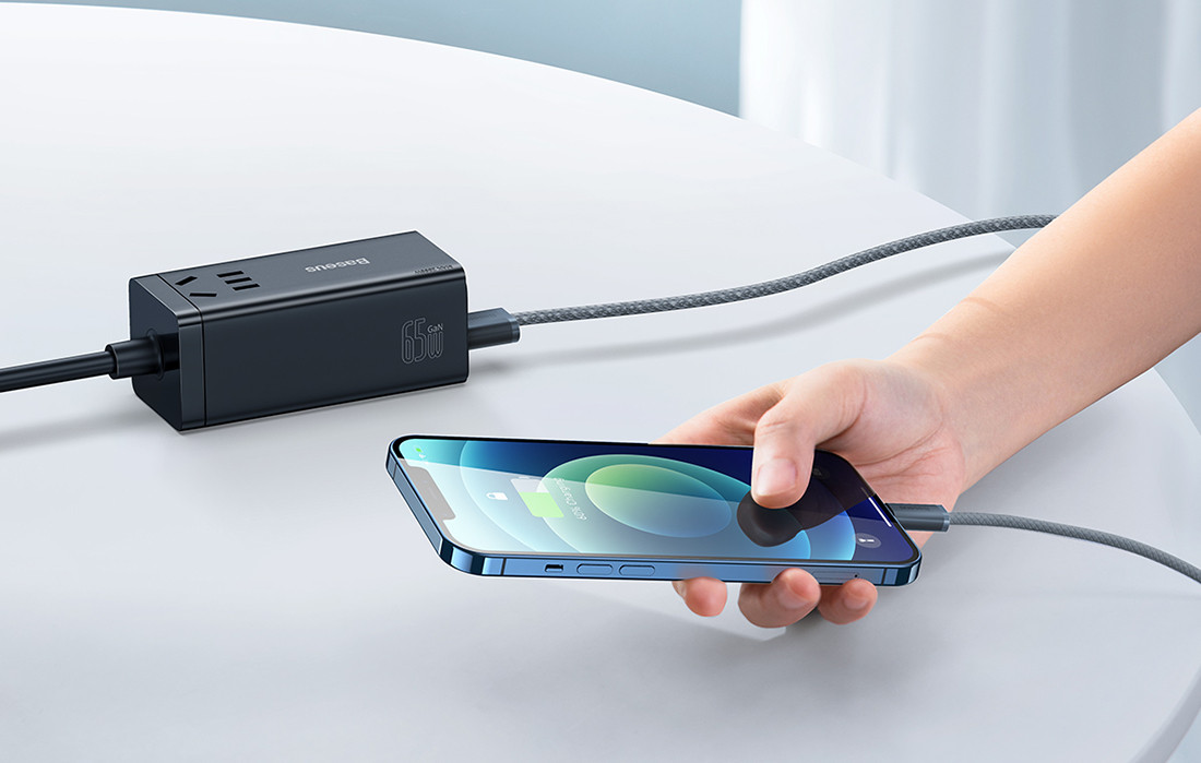 Kabal USB-A na Lightning BASEUS 1m siva sa samo 30 minuta možete napuniti bateriju do 50%