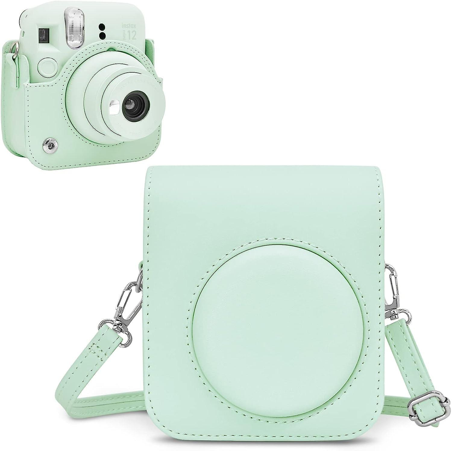 Zaštitna kožna futrola za FUJIFILM INSTAX 12 aparat mint green