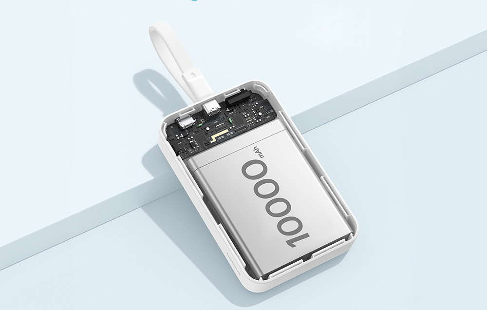 Prijenosni punjač BASEUS powerbank 20W 10.000mAh MagSafe Lightning, višestruka zaštita