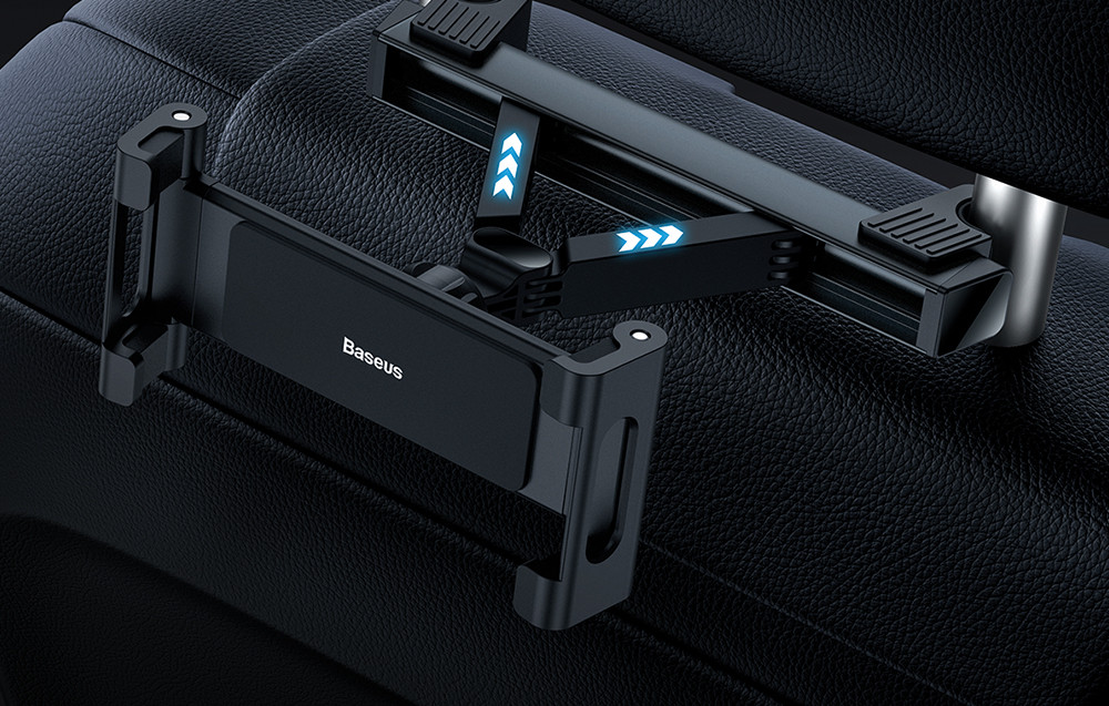 Univerzalni auto nosač za telefon i tablet BASEUS JoyRide, podesiva montaža na naslon za glavu od 47 do 162mm