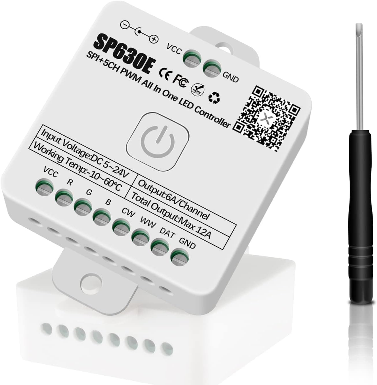 Kontroler daljinski za led traku SP630E