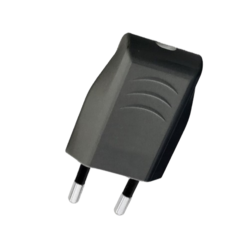 Utikač euro 250V 2.5A crni