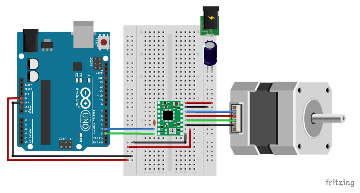 Arduino A4988 motor driver