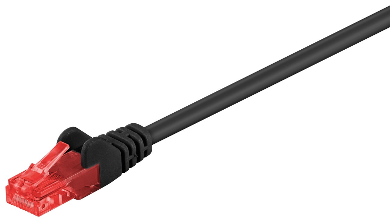 Mrežni kabal CAT6 U/UTP 0.5m crni