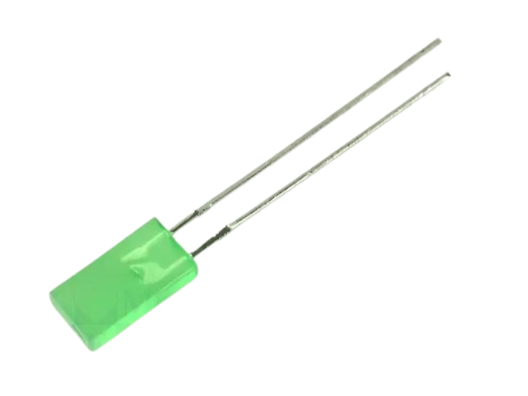 LED dioda zelena 5x2.5mm