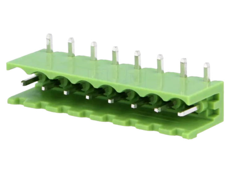 Ugaoni terminal blok utikač 8PIN 12A 300V