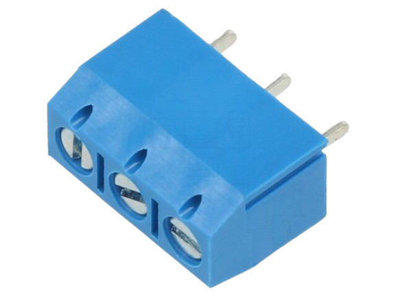 Terminal blok 3pin 17.5A 250V 5mm