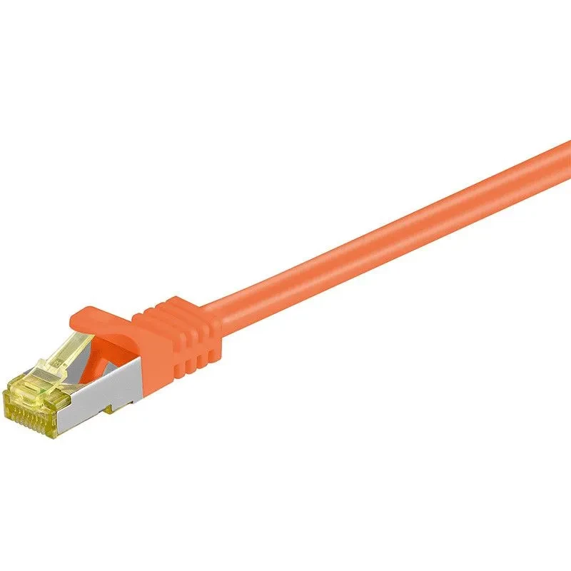 Mrežni kabal CAT7 S/FTP 0.25m narandžasti