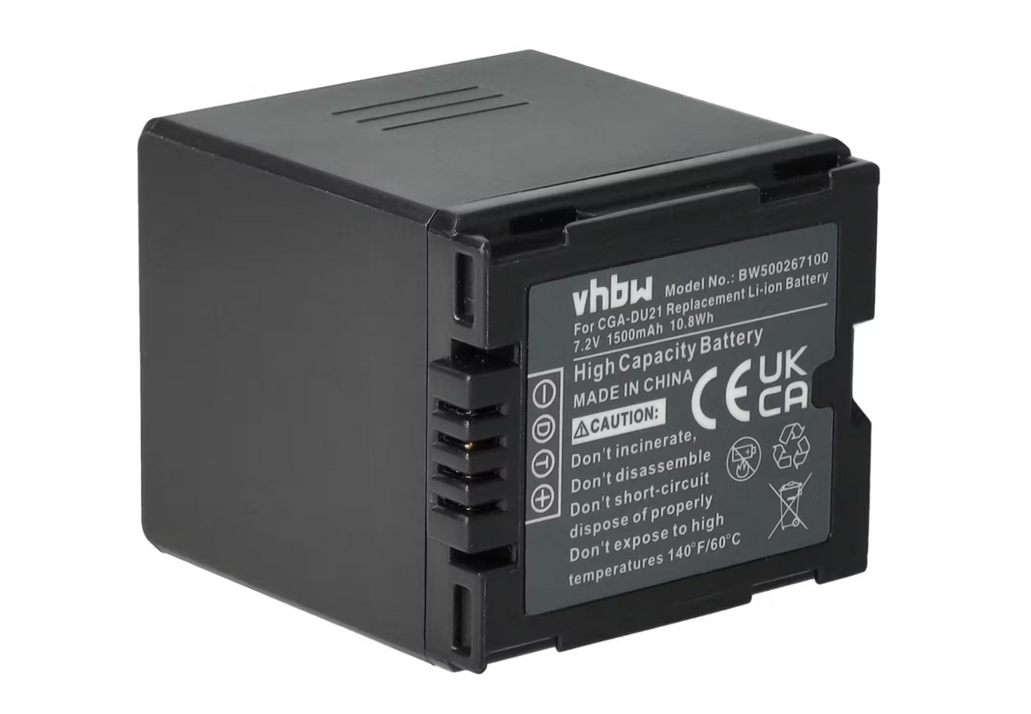 Baterija za video kameru PANASONIC CGA-DU21 7,2V 1500mAh