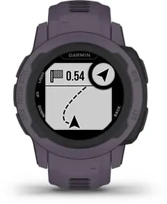 Pametni sat GARMIN Instinct 2 Solar Tactical prikaz rute