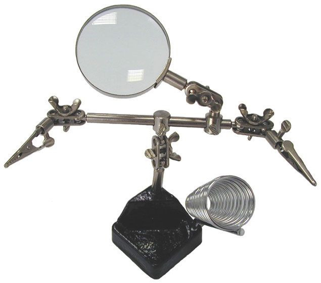 Držač za lemilicu sa lupom ZD-10G
